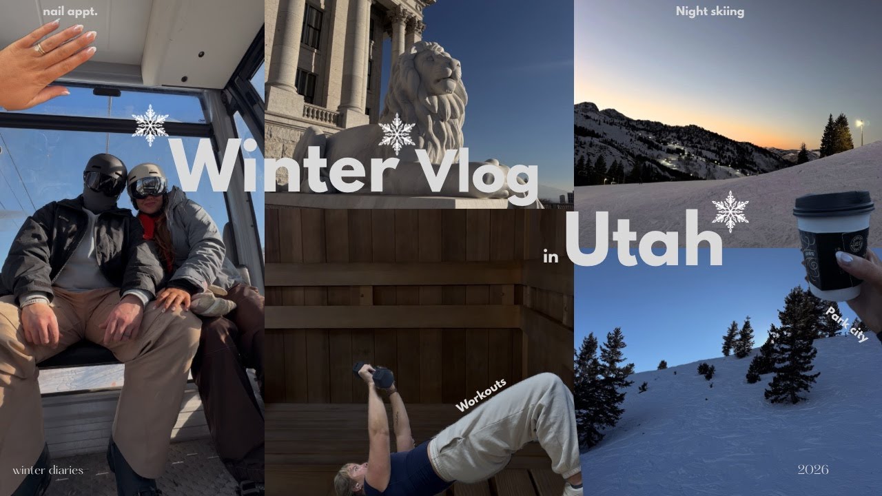 Winter Diaries: Skiing, Park City, Workouts, & apartment searching