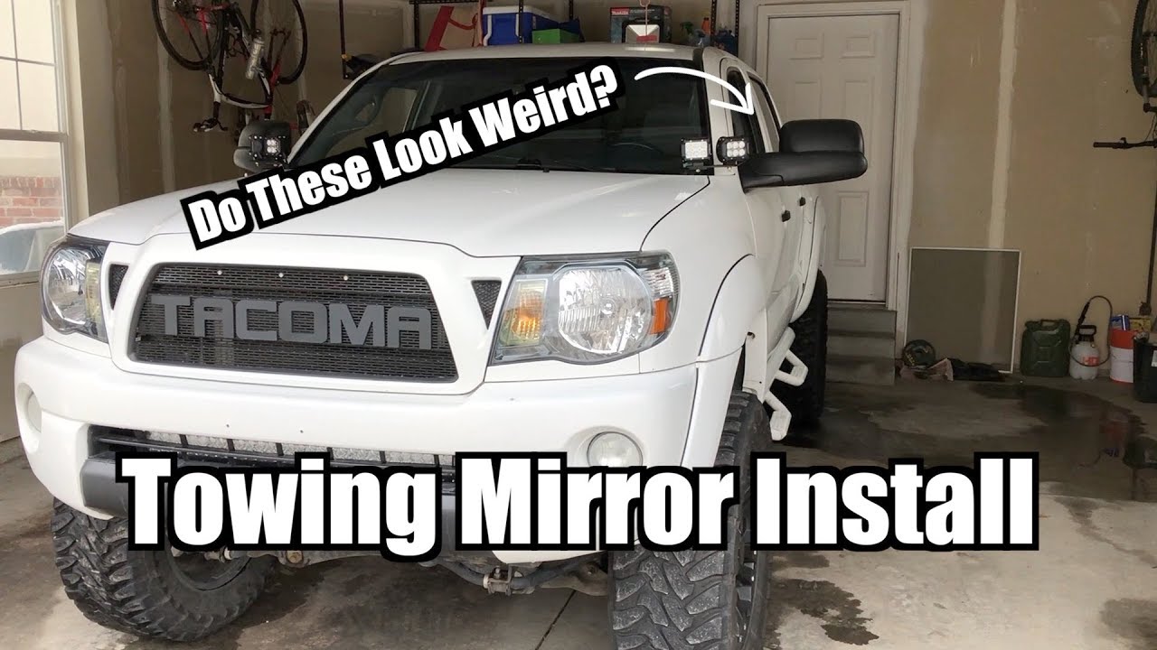 Towing Mirror Install