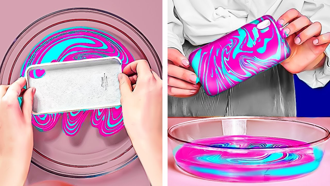 Incredible TIE DYE Techniques || How to Paint on Water