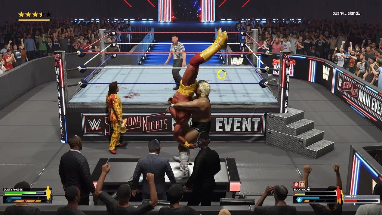 WWE 2K25 Dusty Rhodes VS Hulk Hogan For The WWE Championship