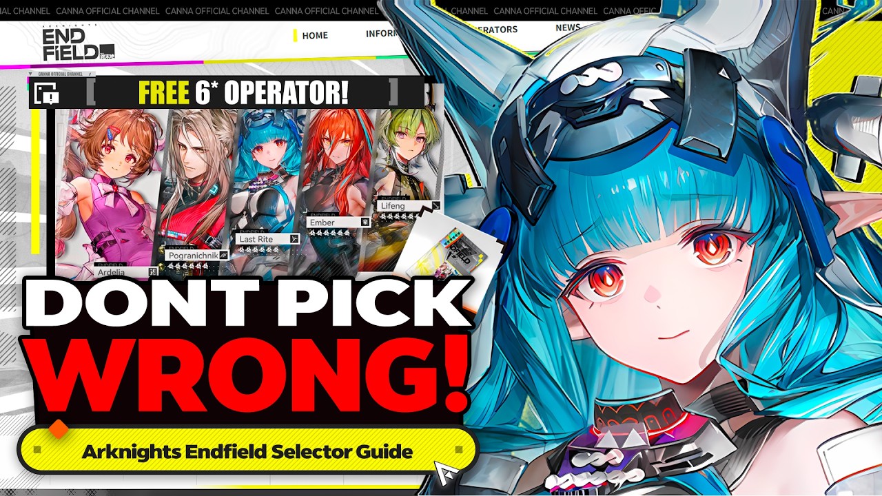 Arknights: Endfield's NEWEST UPDATE is ABSURD (FREE 6 STAR SELECTOR AND MORE|
