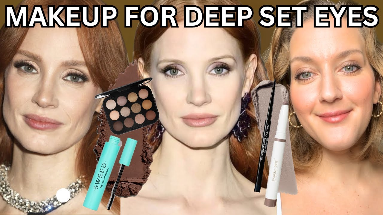 Everyday Eye Makeup For Deep Set Eyes *step by step*