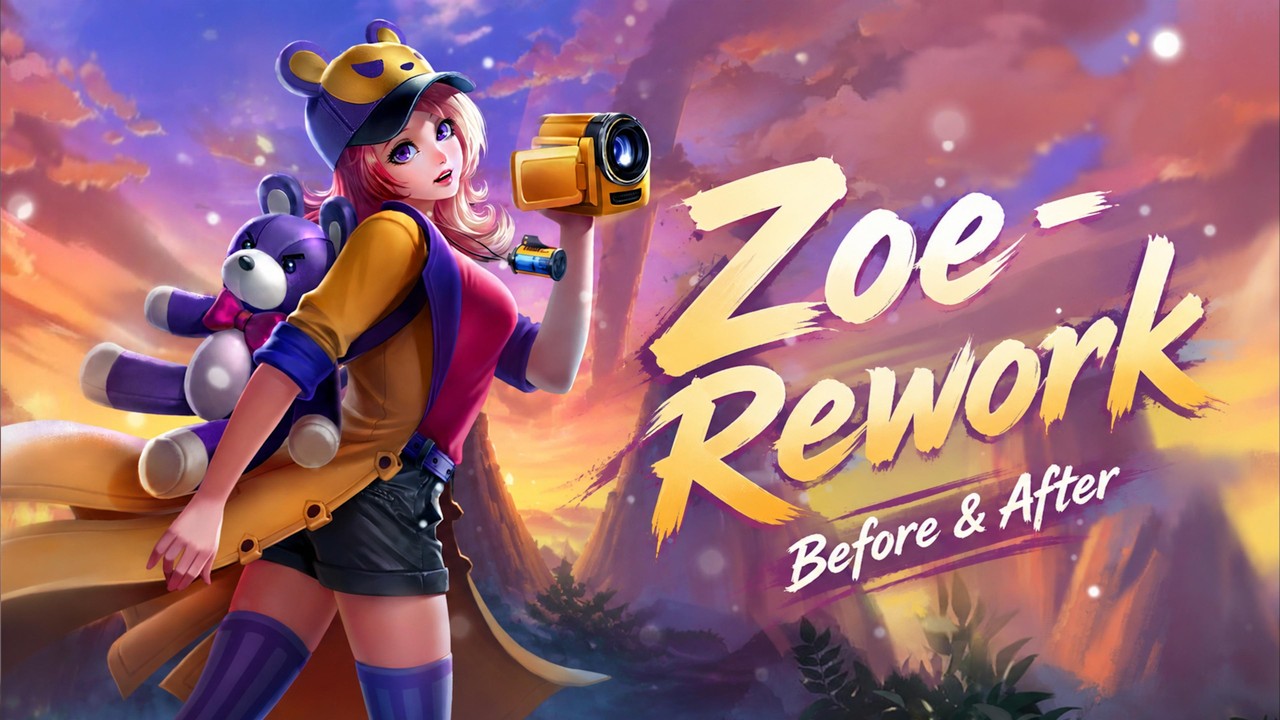 Preview | Zoe - Rework & Awaken | Heroes Evolved | NetDragon