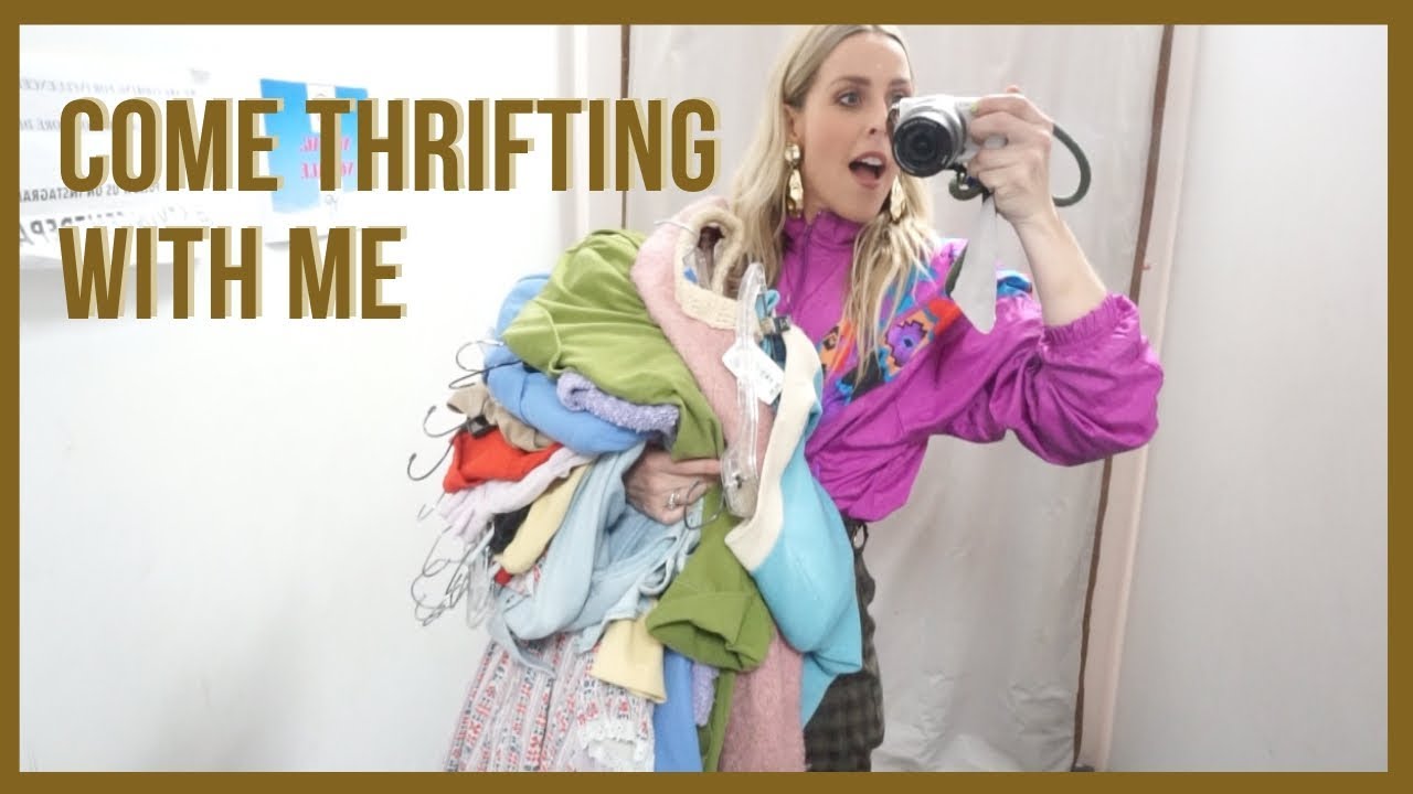 COME THRIFTING WITH ME// 3 HOURS IN ONE THRIFT STORE