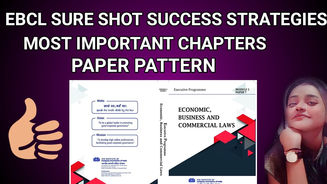 EBCL👍 STRATEGIES 2022 👉|PAPER PATTERN |IMP CHAPTERS