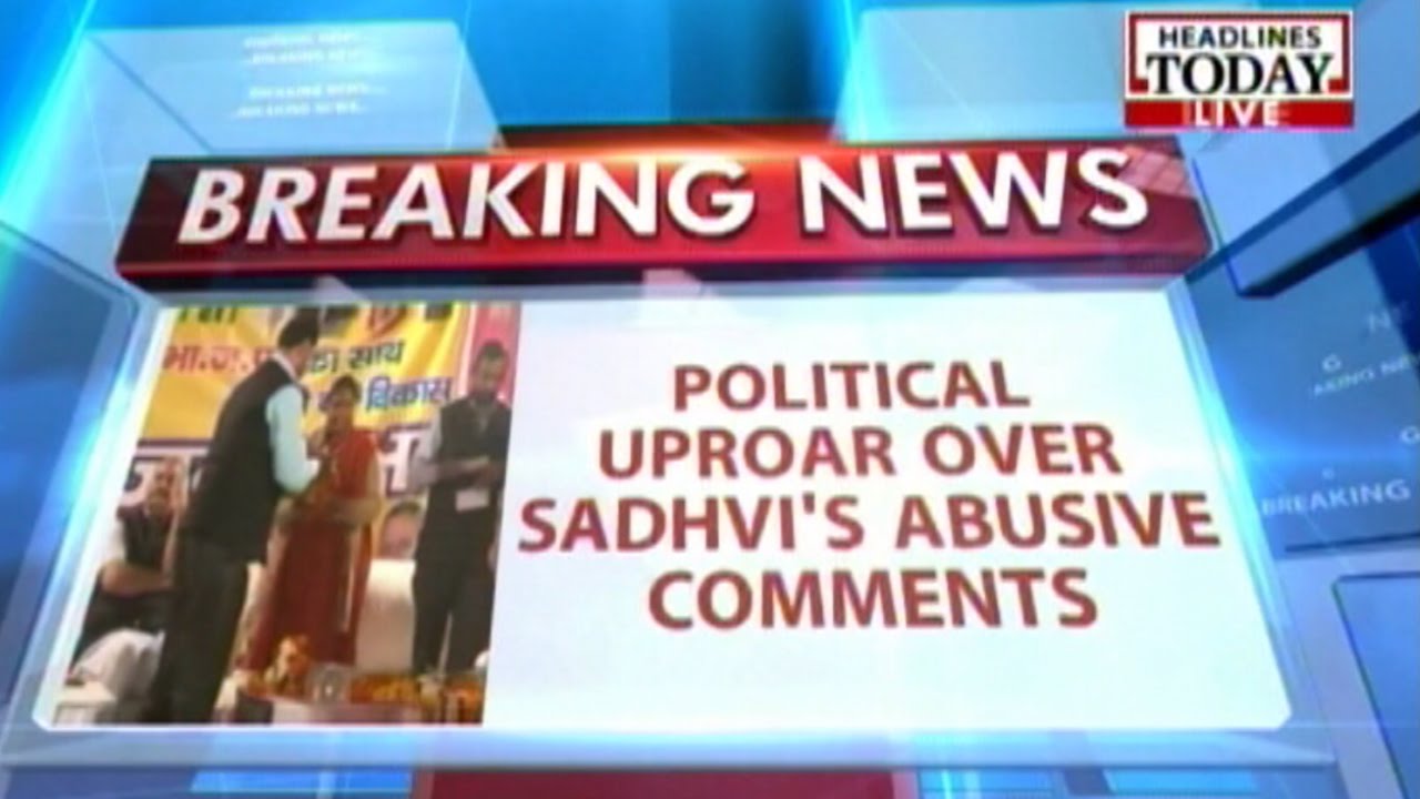 Delhi BJP cancels Sadhvi Jyoti's public meetings