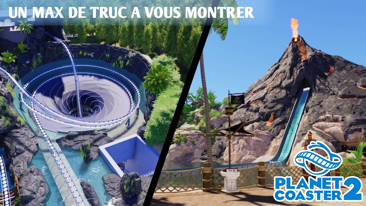 Visite de la zone pirate Partie 2 ! Feat un volcan !