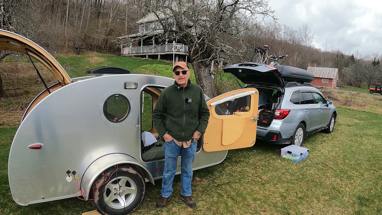 Vistabule Teardrop Camper - Review by Cosmo Weems!