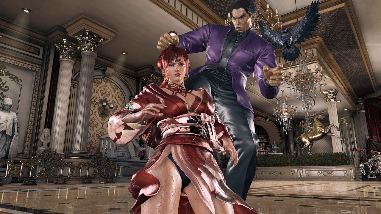 Kazuya Mishima vs Anna Williams tekken8 Ryona 