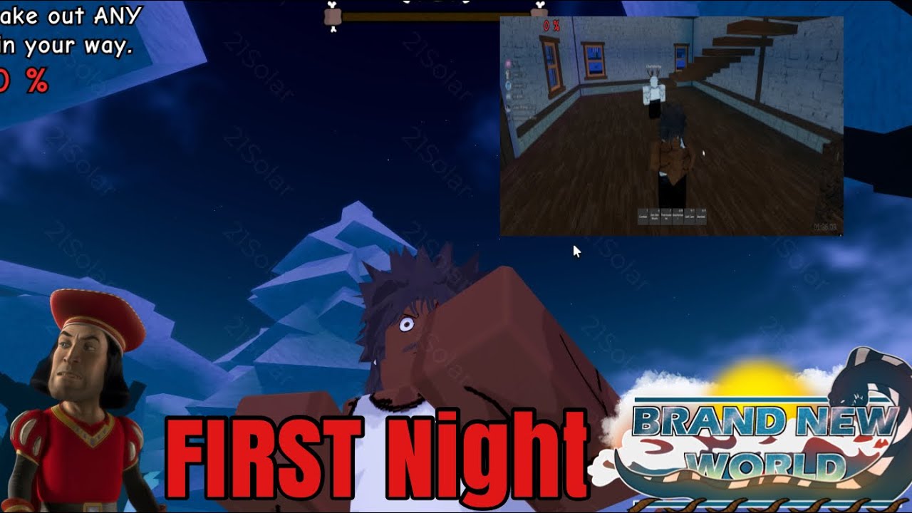 My First Night In Brand New World (Roblox)