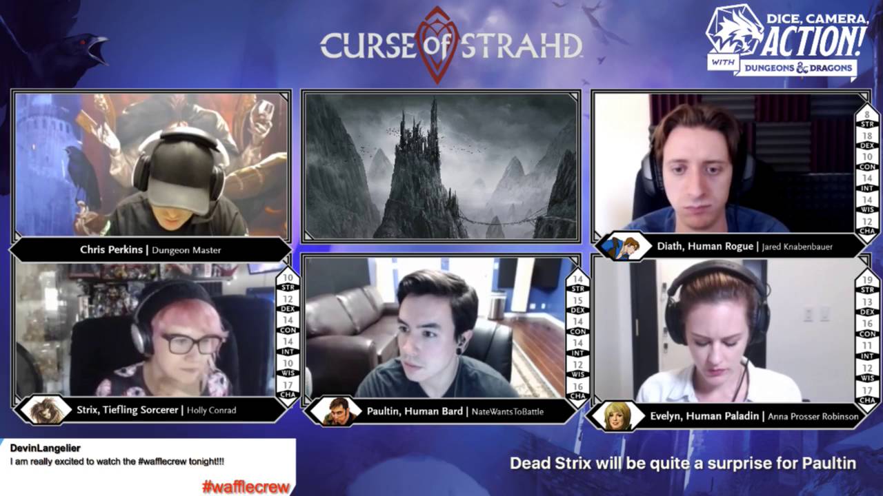 Episode 23 - Dice, Camera, Action with Dungeons & Dragons