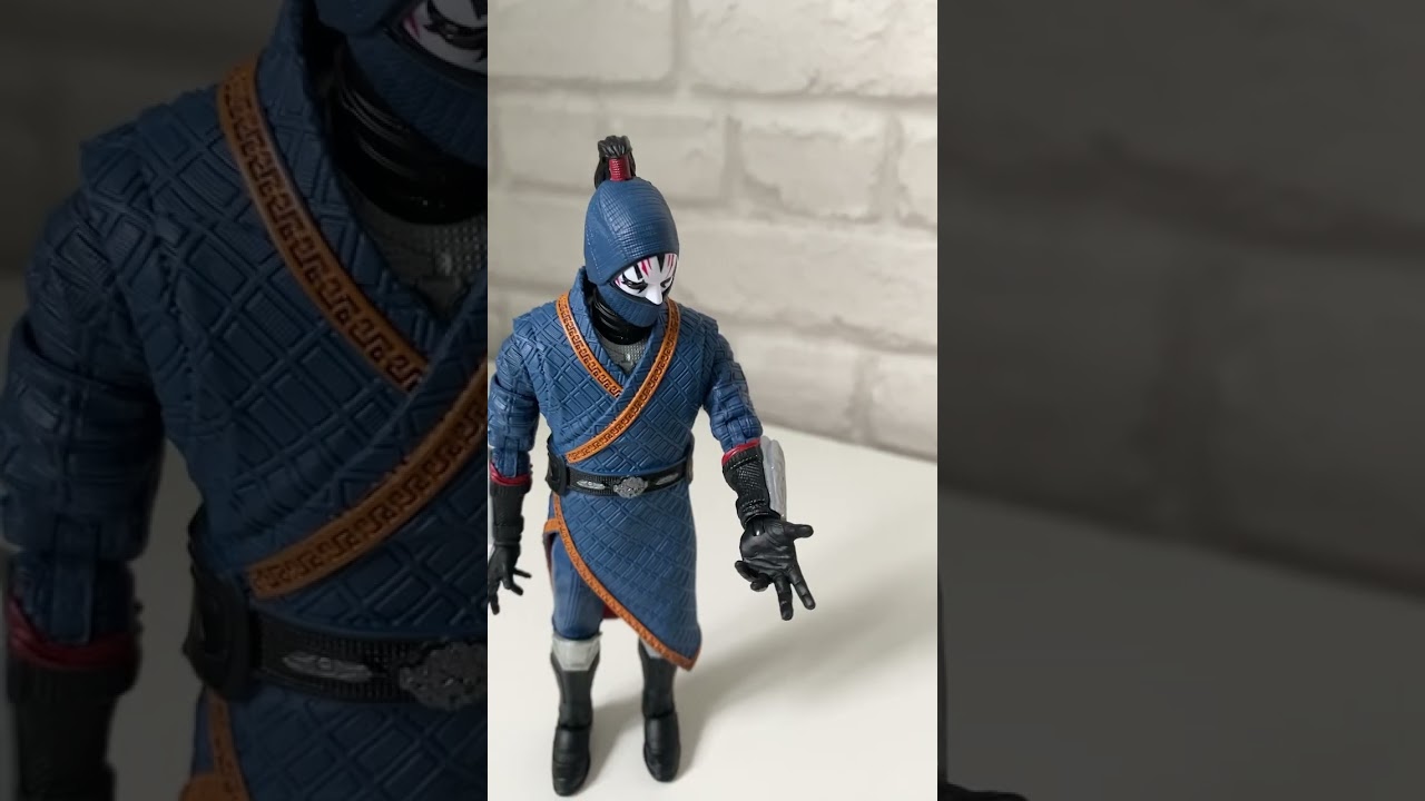 Shang chi trying to get to Wi-Fi password from death dealer #posing  #actionfigures #marvellegends