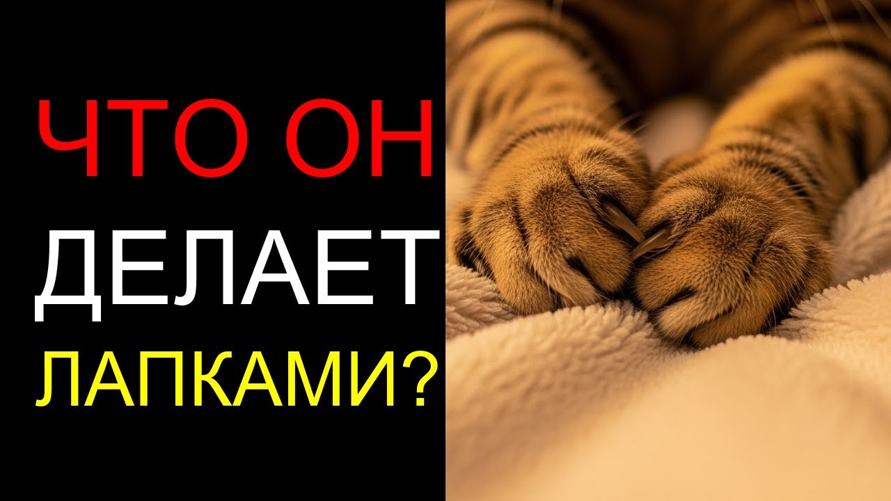 НИКОГДА не делайте ЭТОГО, когда кошка спит с вами!