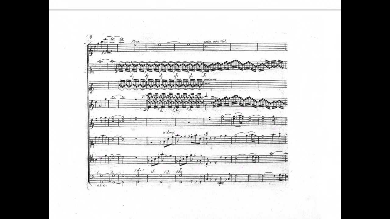 RAMEAU: “ACANTE ET CÉPHISE, OU LA SYMPATHIE”- Ouverture