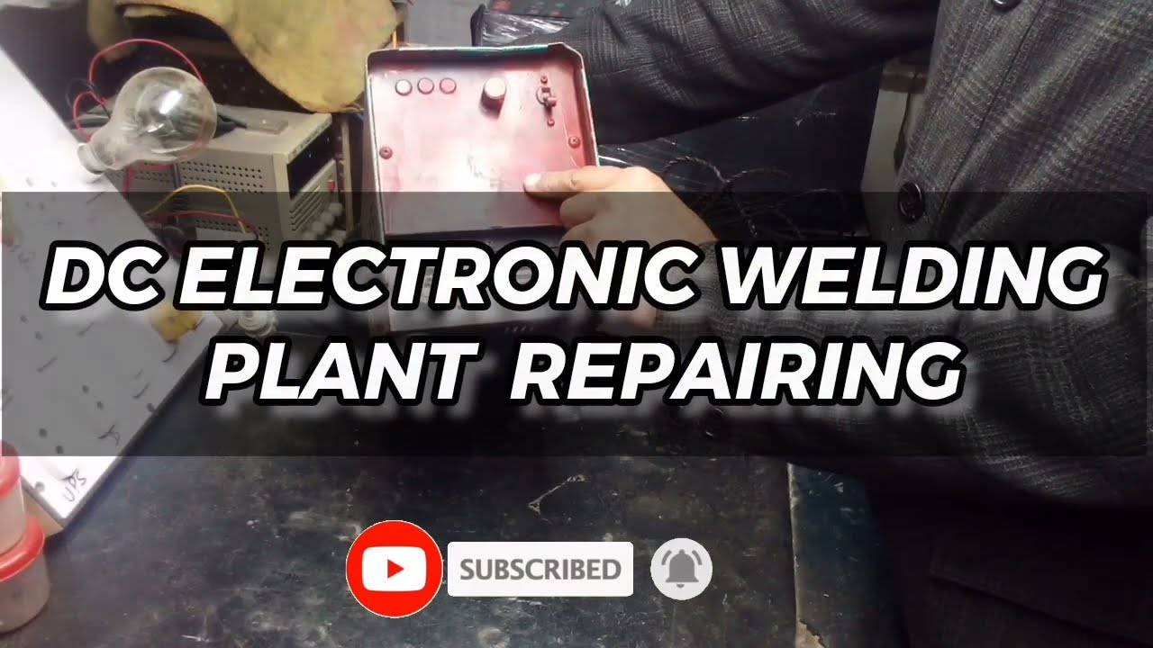 Full Welding Machine Repairing Tutorial & Voltage Distribution Across Different Components