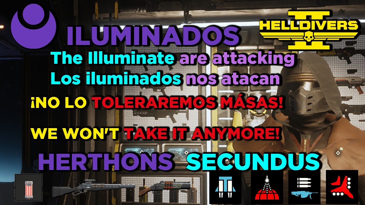 ¡NO LO TOLERAREMOS MÁS! Los iluminados nos atacan - Helldivers 2