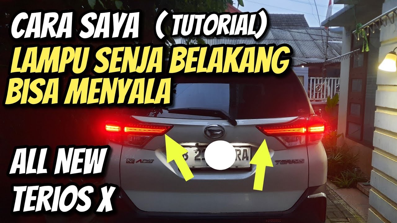 Tutorial Agar Lampu Senja Terios X Menyala, Ini Cara Saya