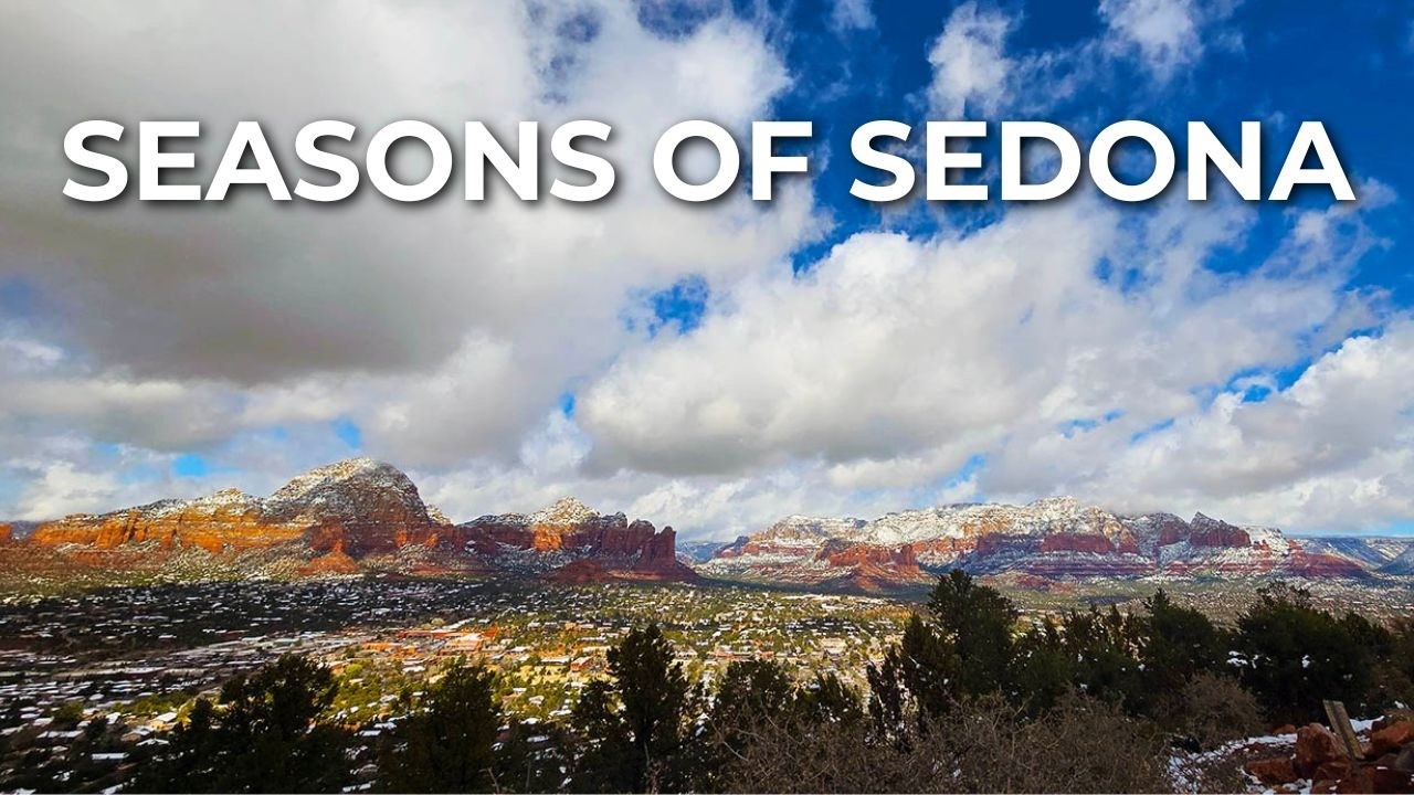 Connecting With Nature: Sedona in Clouds, Snow and Light
