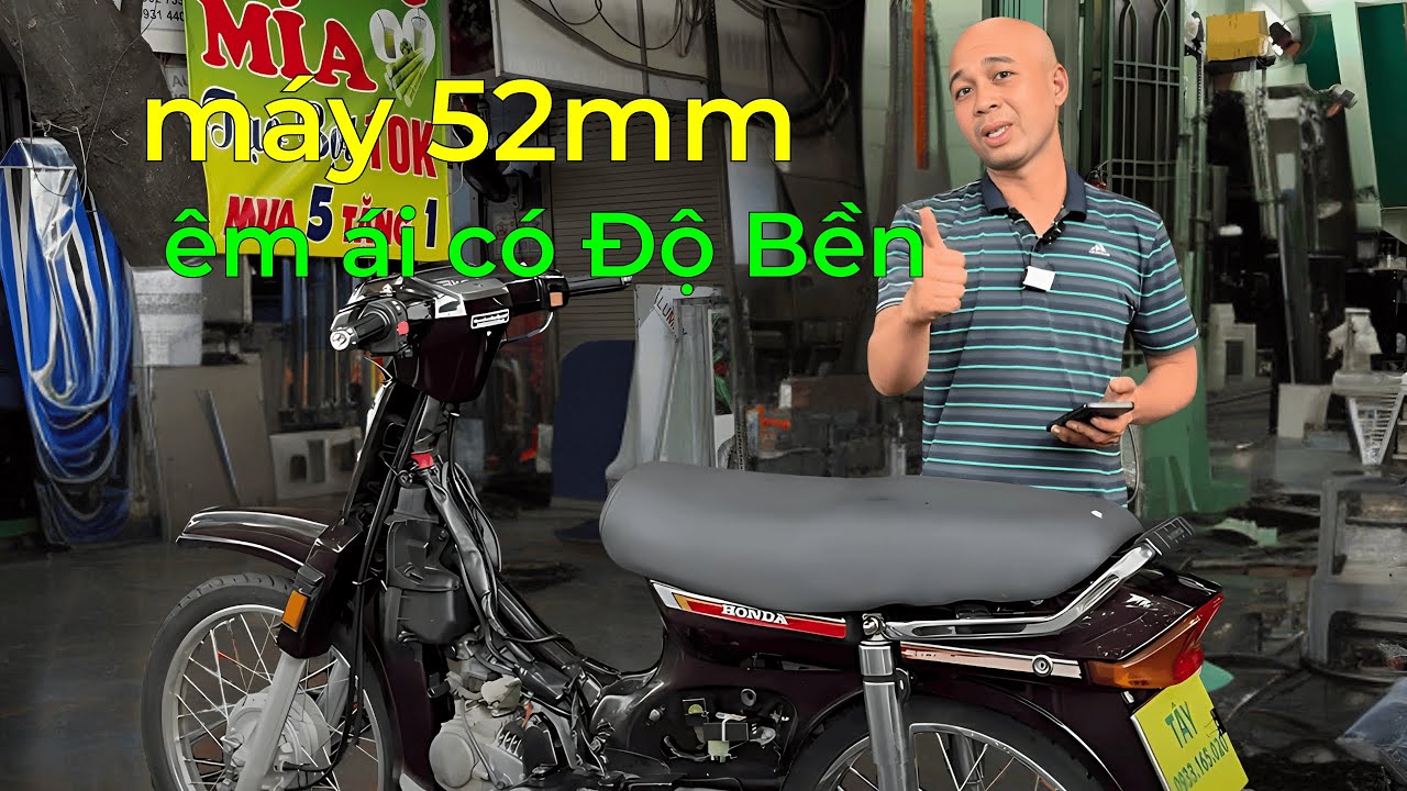 Xe Dream Thái Làm Máy 52mm Công Nghệ Mới Êm Ái có Độ Bền