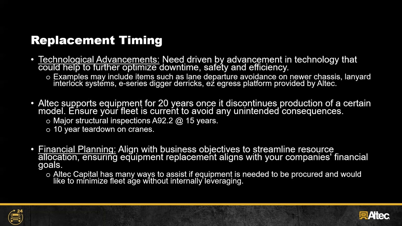 "Fleet Management Training with Altec" - Industry :30 - NECA PDJ