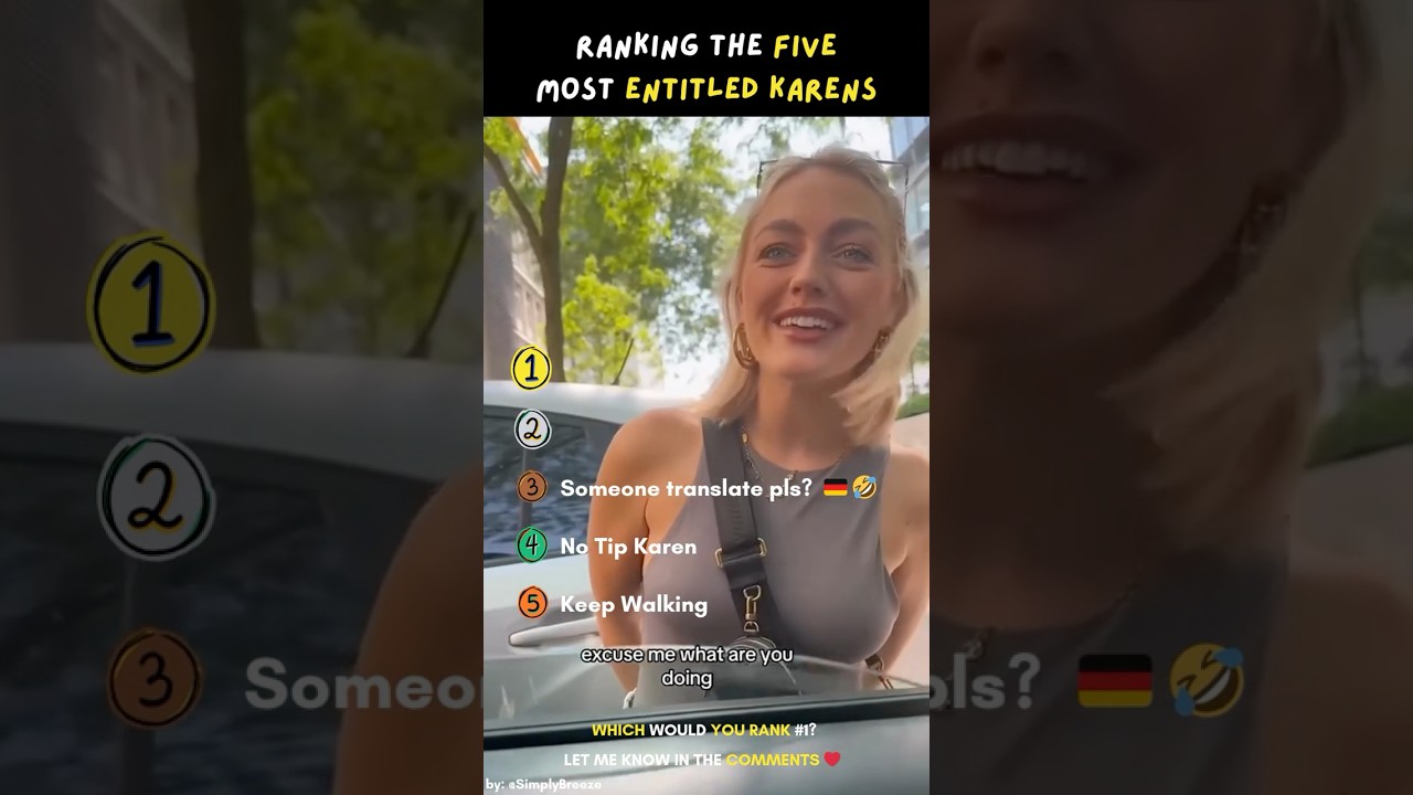 Ranking 5 Most Entitled Karens Caught on Camera!