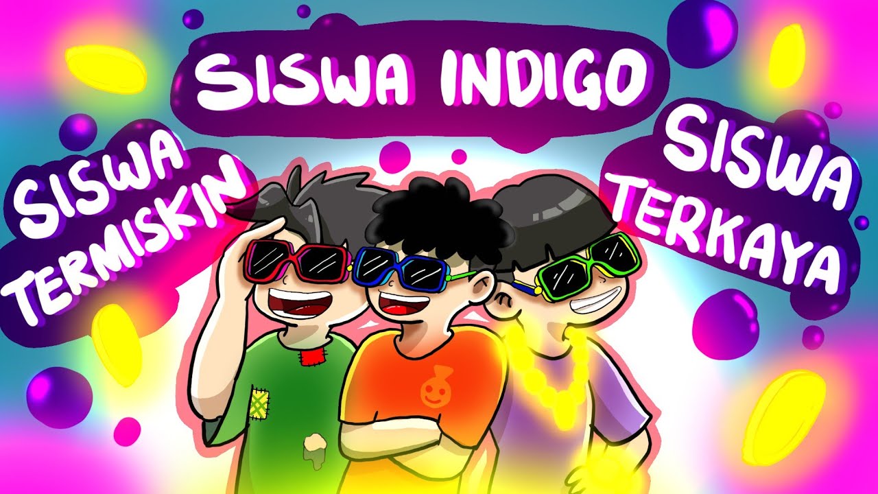 Bikin KAPOK 😅 SISWA TERKAYA Dan TERMISKIN Di DUNIA Menginap Di Rumah SISWA INDIGO 😂 #kayavsmiskin