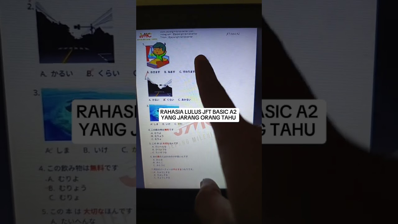 RAHASIA LULUS JFT-BASIC A2