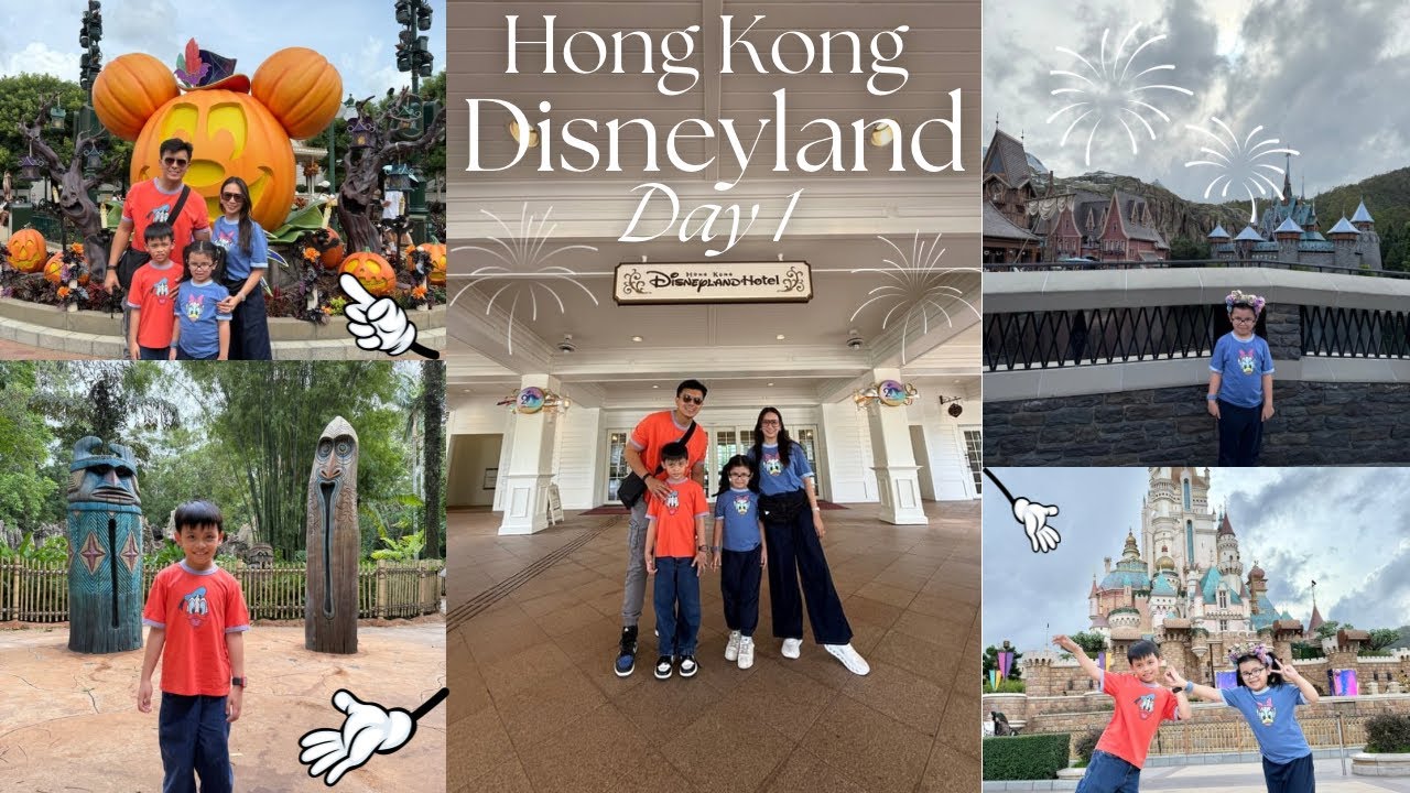 Hong Kong Trip ‘25: Airport then Straight to Disneyland!(Part 1)