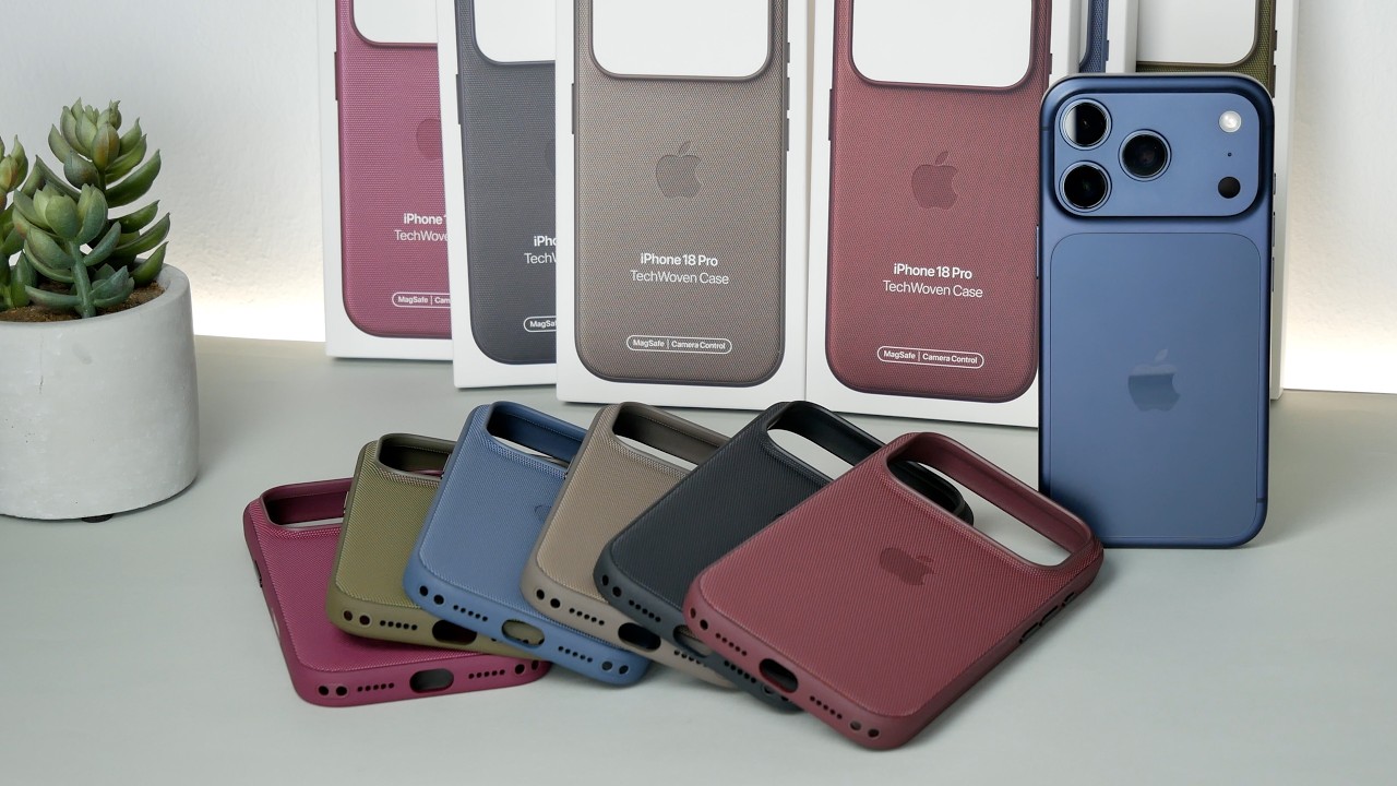 Я протестировал чехлы TechWoven для iPhone 18 Pro &mdash; все цвета