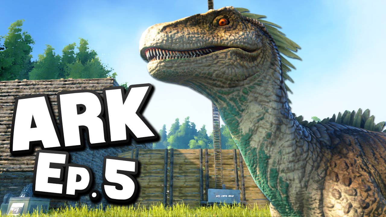 ARK: Survival Evolved | Ep 5 : "RAPTOR MEAT!" (Gameplay)