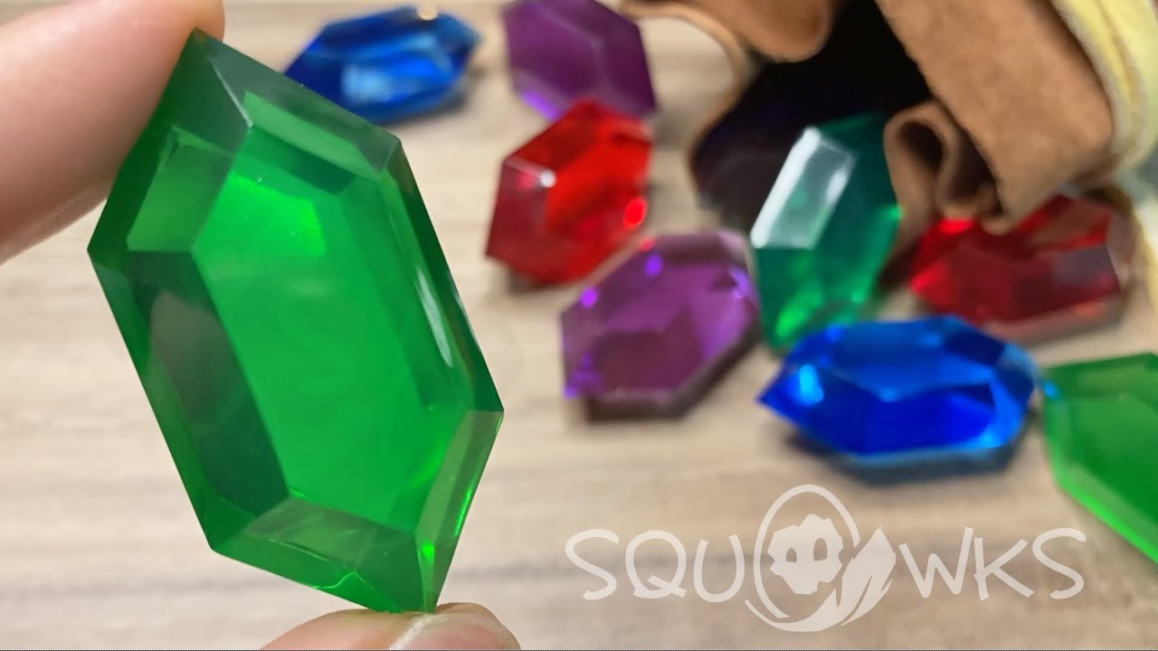 【UVレジン】ルピーが現実のお金だったら - ゼルダの伝説  If rupees were in real life. - THE LEGEND OF ZELDA | DIY 【UV Resin】