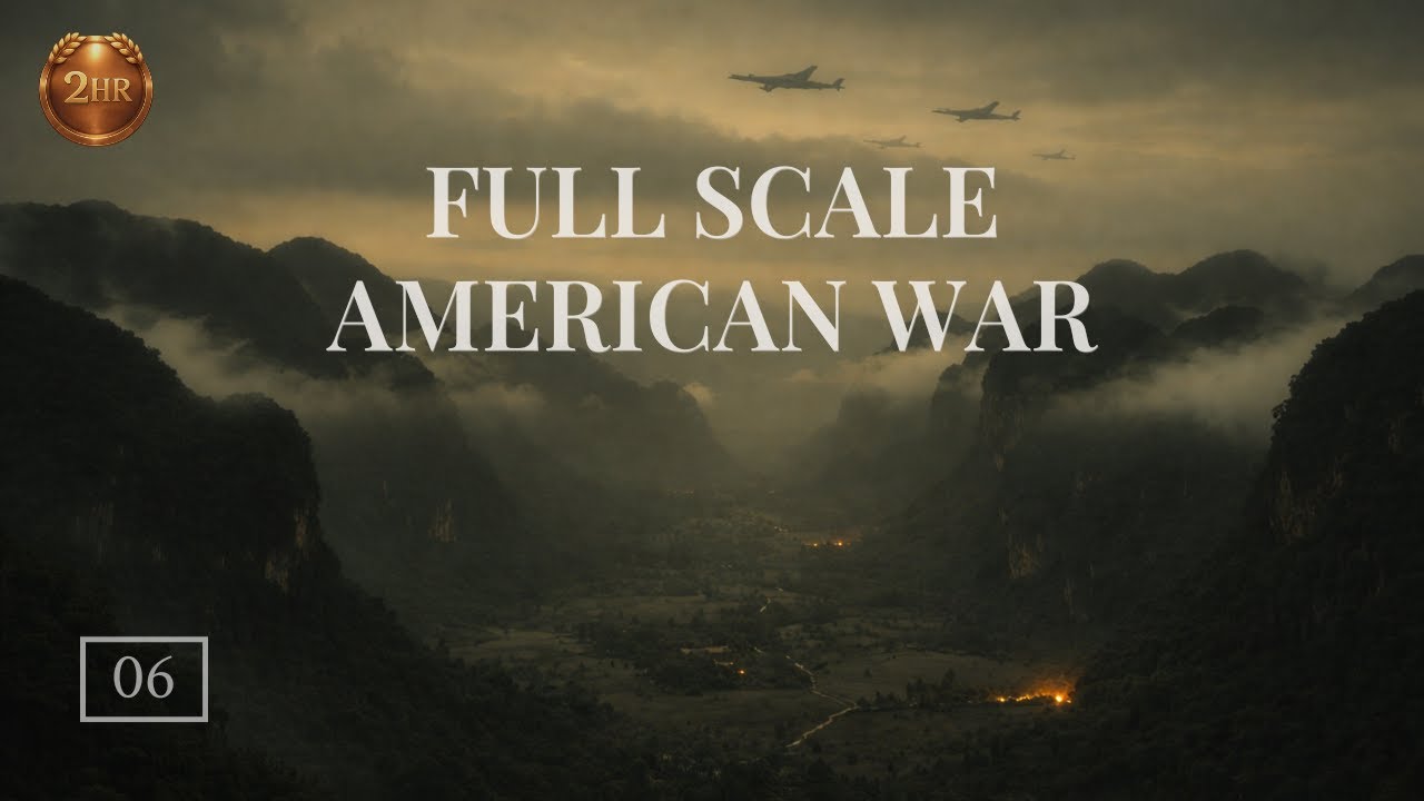 Full-Scale American War in Vietnam | Calm Boring History for Sleep (Part 6) [2 Hours]