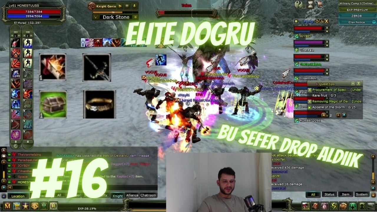 ELİTE DOĞRU WARRİOR|TALOS DROP ALDIK BU SEFER|83’E DOĞRU KOŞAR ADIM|KNİGHT ONLİNE #16 #games #gaming