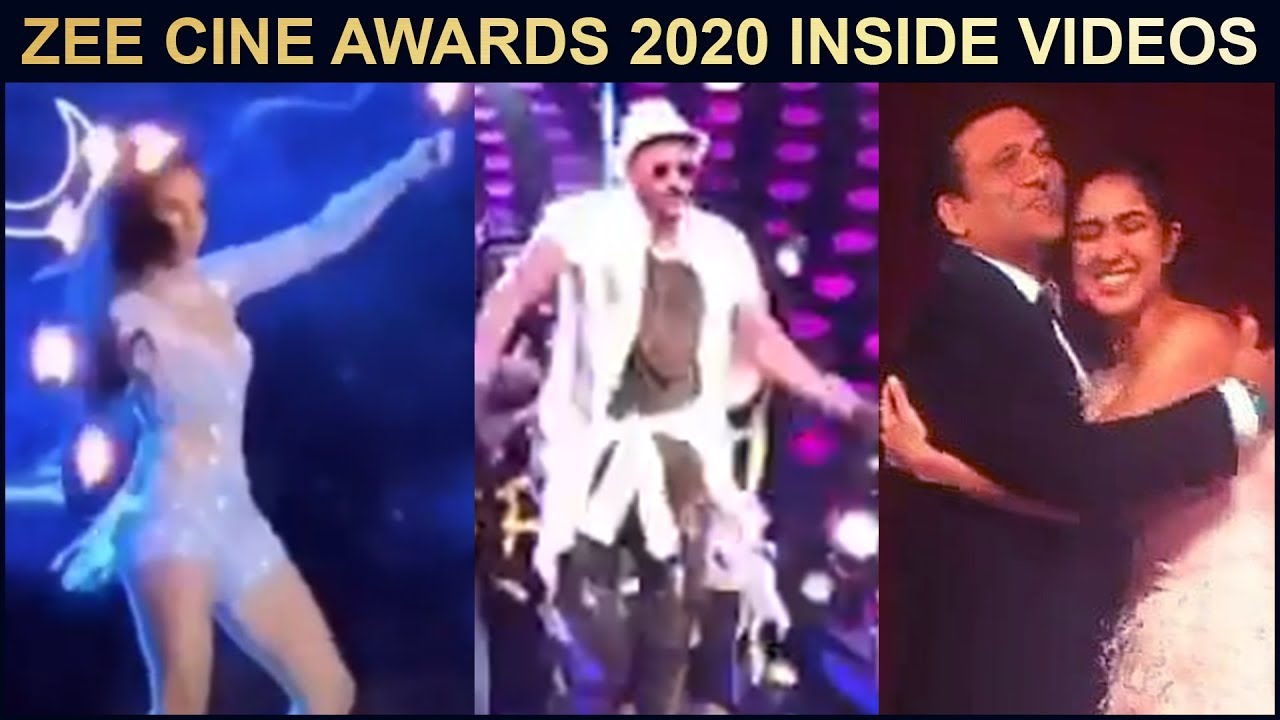 Zee Cine Awards 2020 | Hrithik GHUNGROO Dance, Sara DANCES With Govinda, Kartik Ayushmann MASTI