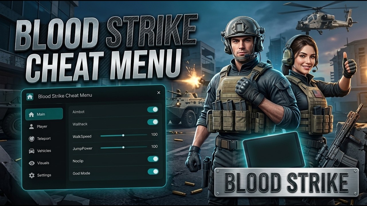 НОВЫЙ чит для Blood Strike 2026 / ESP + Aimbot + NoClip / Лучший софт для ПК