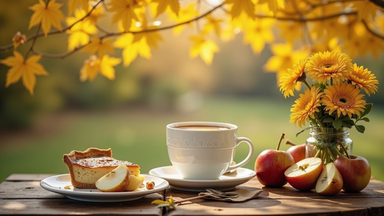 Morning Jazz November Vibes ~ Sweet Bossa Nova for Relaxing Coffee Time & Study