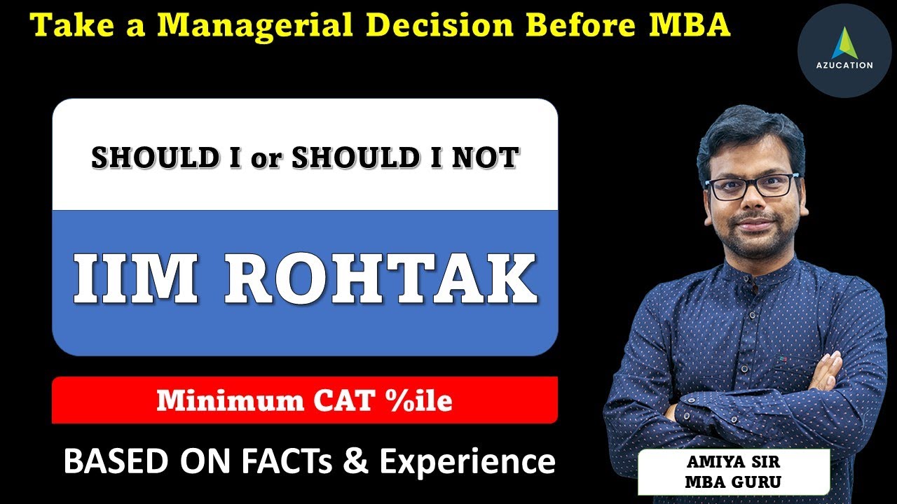 IIM Rohtak Shortlist Phase 1 Form | Should I Fill it  or Not | Watch till the end