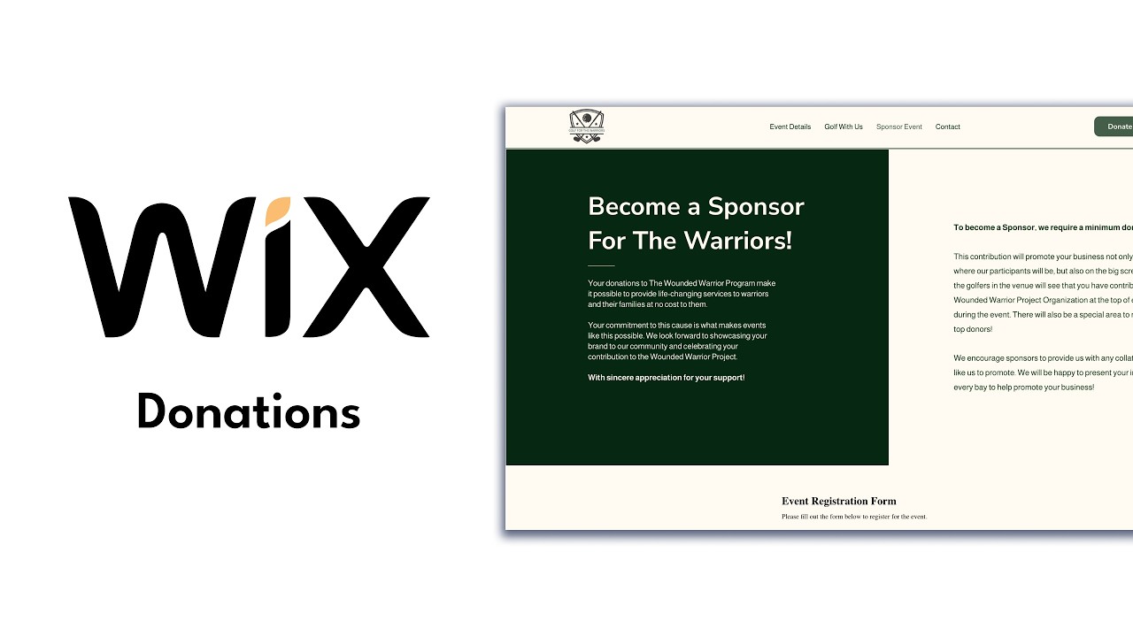 How I Redesigned a Donation Wix Website Step by Step