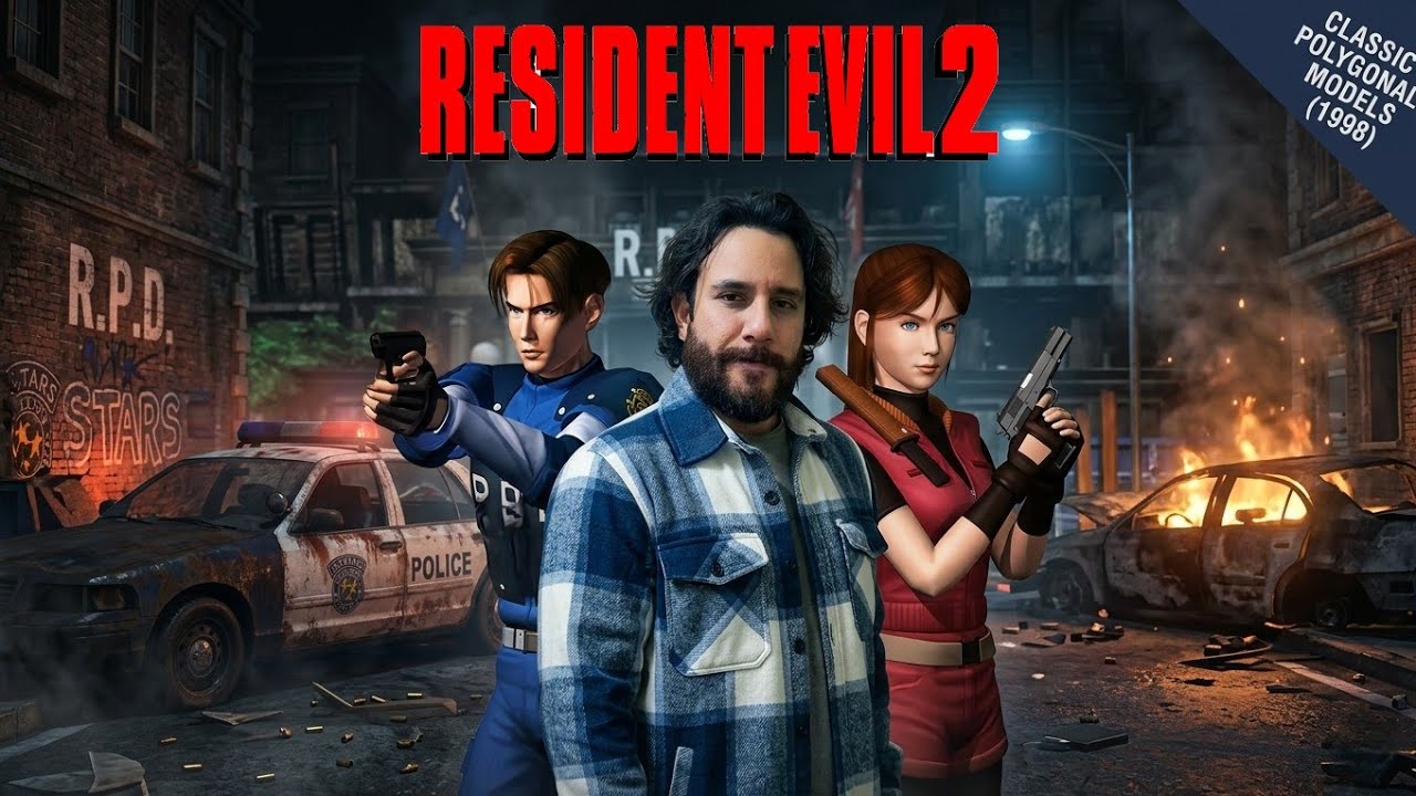 🔴 Jugando: Resident Evil Maratón. Hoy ➡️ 2 Classic !! Acompañame 🔥😎🔥