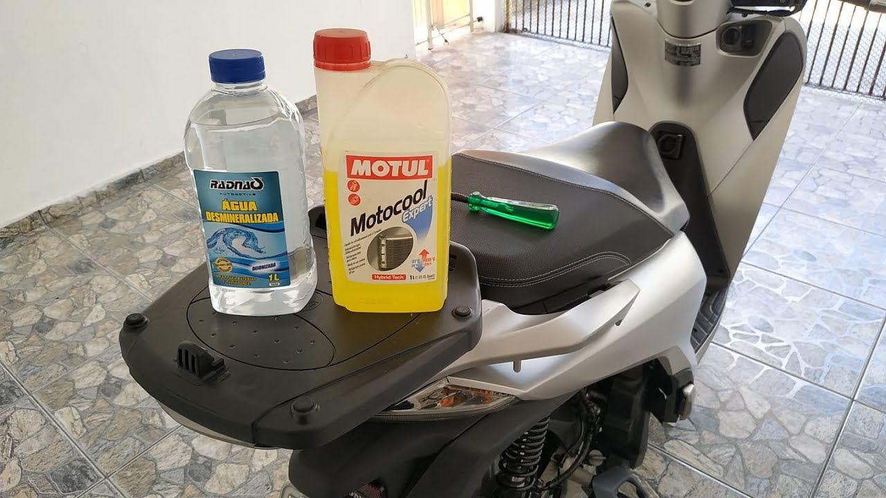 Liquido de arrefecimento SH150i Agua do radiador