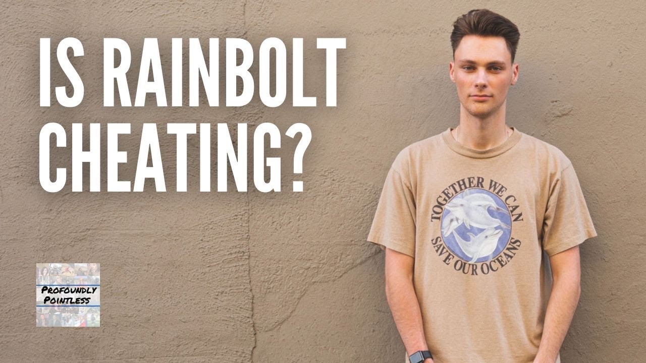 Is Rainbolt cheating? How he does it | Interview Clip | Profoundly Pointless