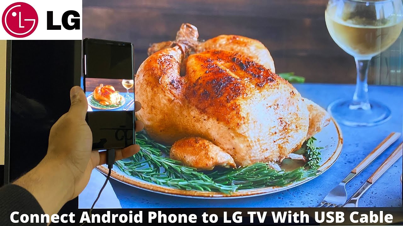 Как подключить телефон Android к телевизору LG с помощью USB-кабеля
