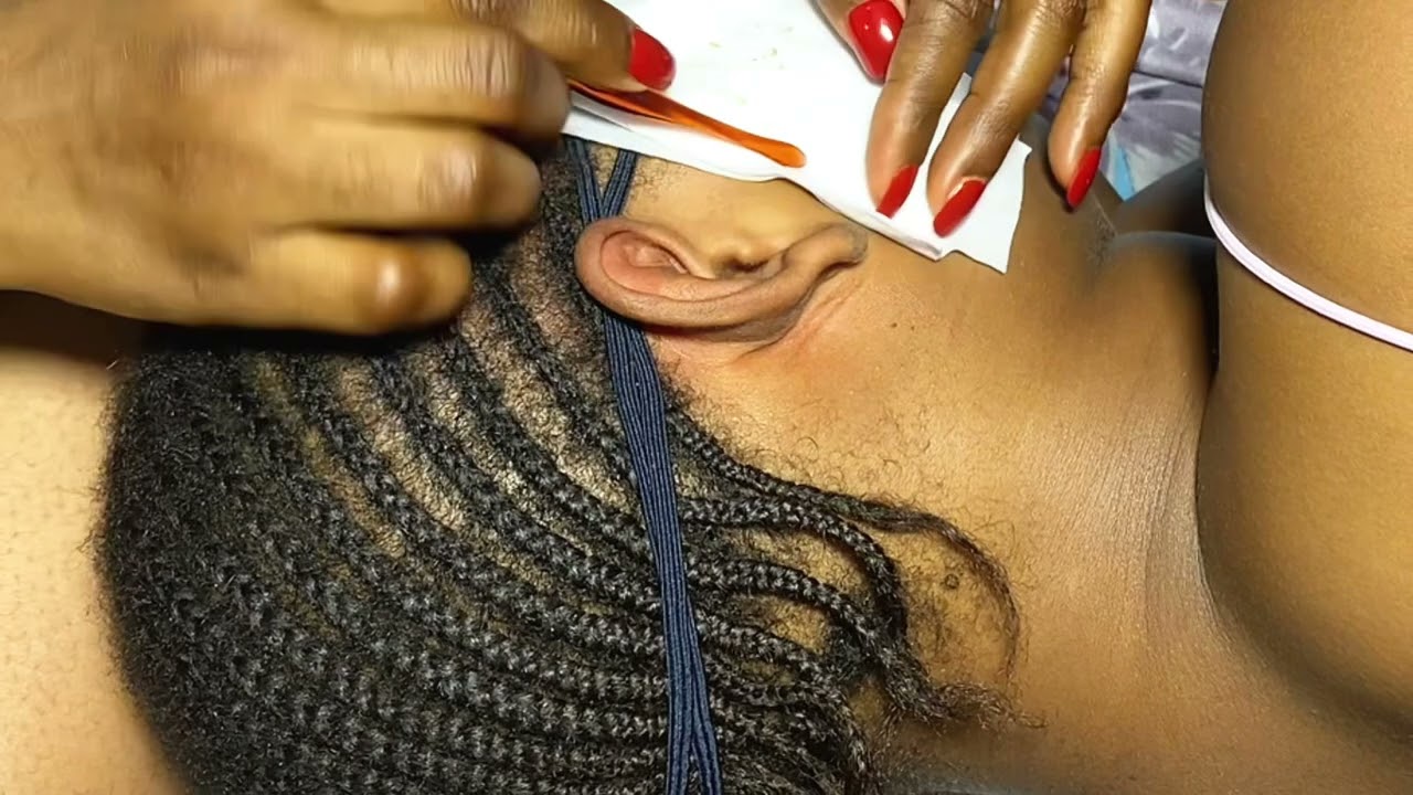Right Ear Cleaning ASMR | Cotton Buds & Soft Brush Sounds (Close-Up)