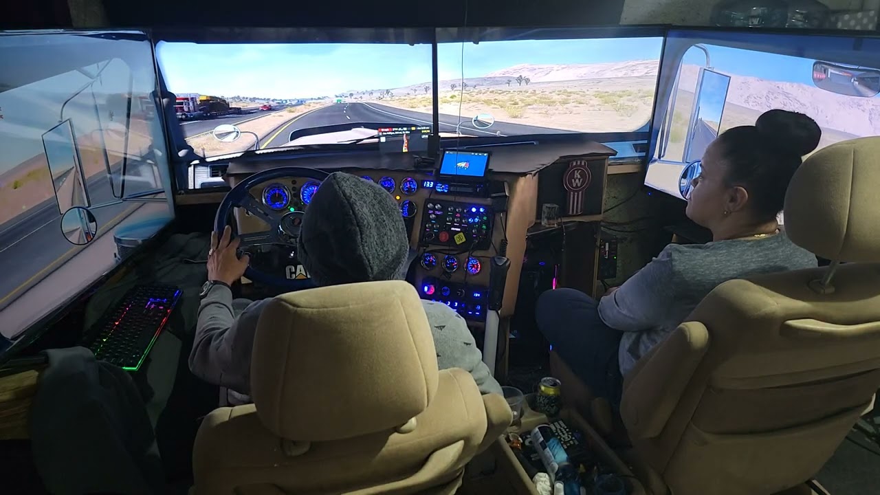 After 30 years without going to CA, I take her to the mountains of CA. She love it