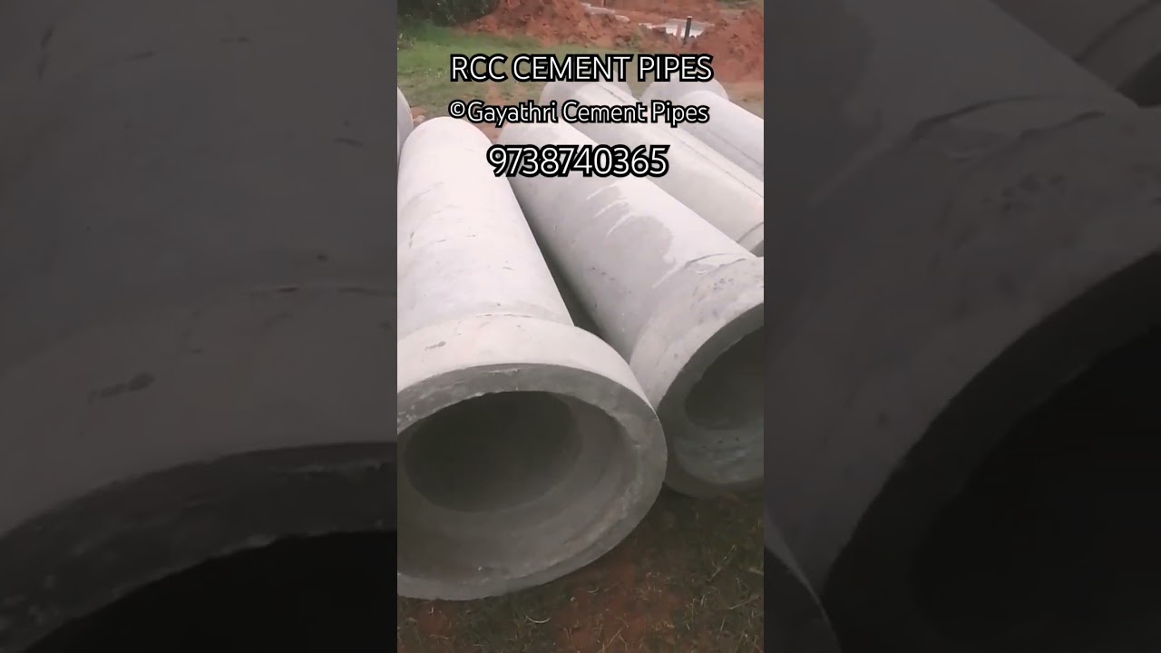 RCC Cement Pipes/ Culvert/ Hume Pipes #india #makeinindia #civilengineering #cement #pipes #rcc