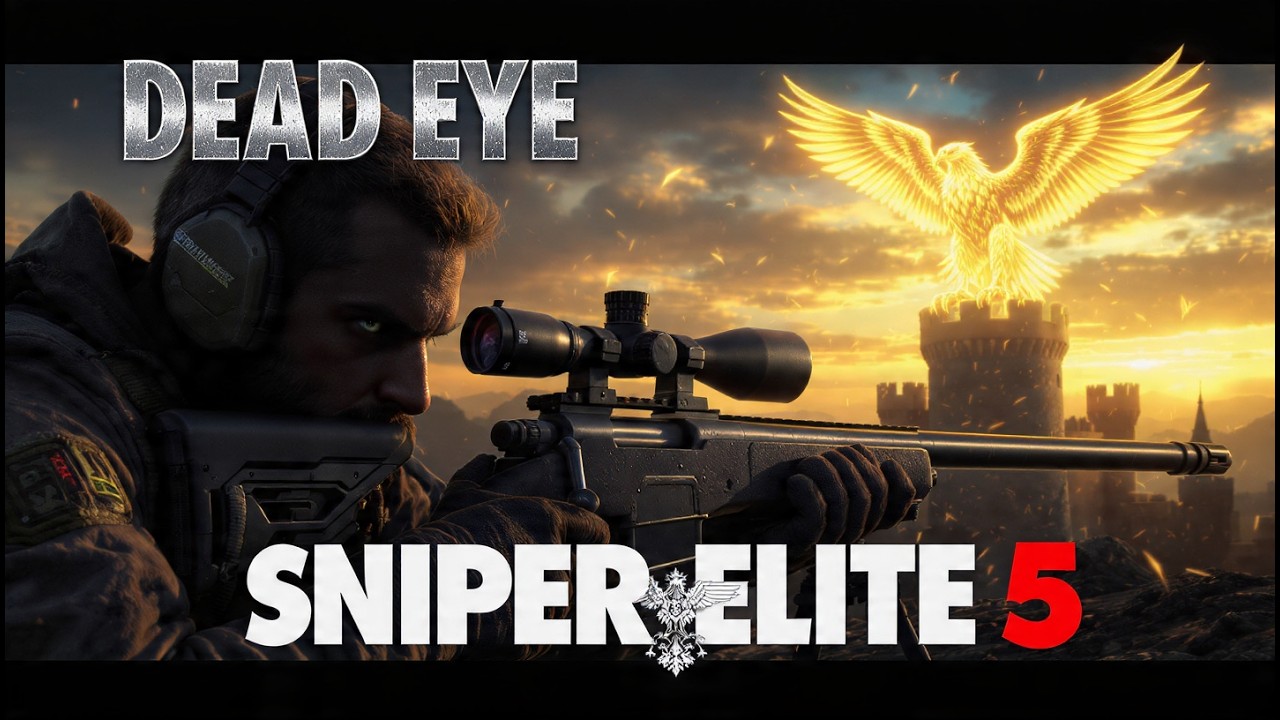 Dead Eye Target Stone Eagle Gameplay | Sniper Elite 5 Authentic Mode