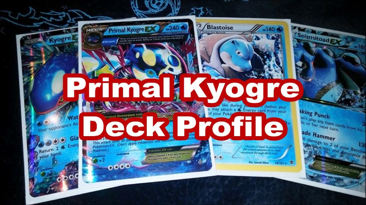 Primal Kyogre Deck Profile - First Pokemon Event!