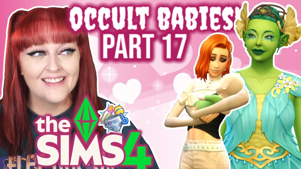 🌺 LILLY HAS MOTHER NATURE'S BABY! 🌺 | The Sims 4 Occult Baby Challenge Part 17