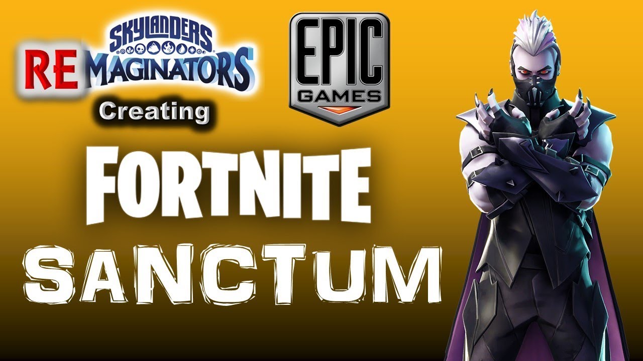 Fortnite *NEW* SANCTUM Skin - created in Skylanders Imaginators! | Brylander Creates