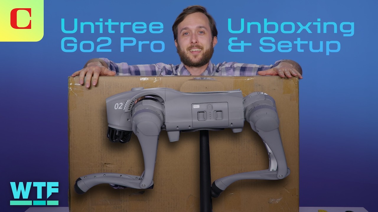 Unboxing Unitree's Go2 Pro: What It&rsquo;s Like Unboxing a $5k Robot Dog | What The Future
